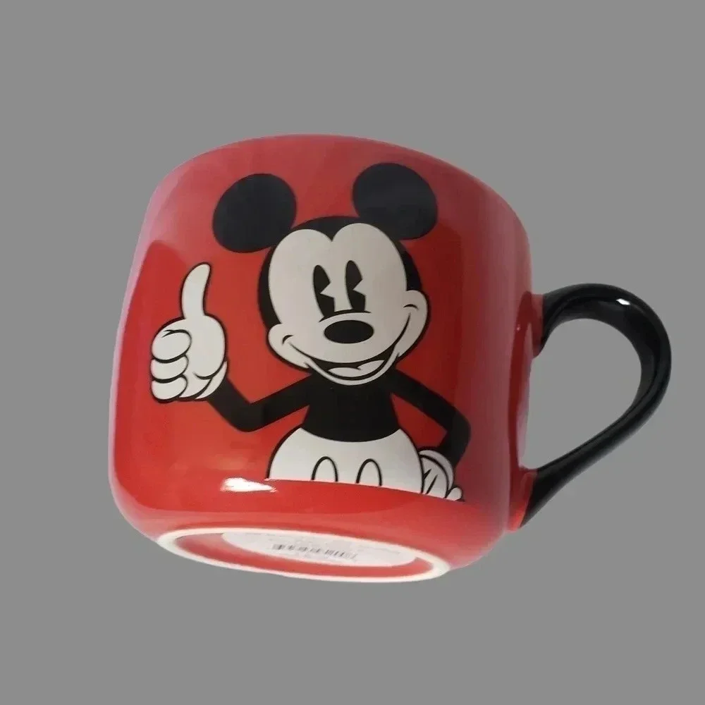 -Disney mickey mouse mug coffee red/wht